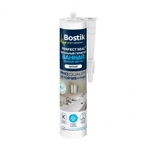 Bostik PERFECT SEAL 280 мл Прозрачный - ВАННАЯ СИЛИКОН ЭКСТРА