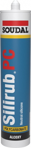 Soudal Silirub PC – Силиконовый герметик для пластиков