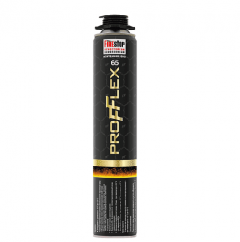 PROFFLEX FIRESTOP 65 - Противопожарная монтажная пена 850 мл