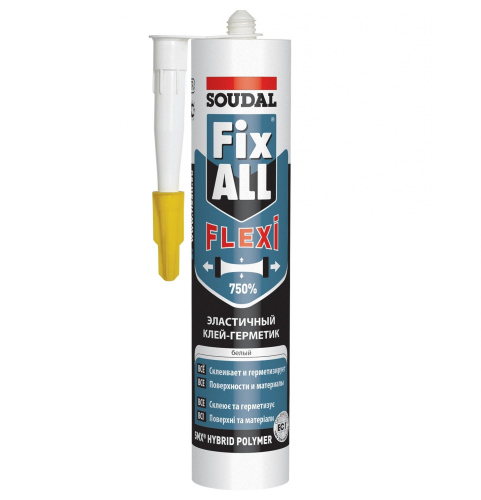 Soudal Fix All Flexi Гибридный клей-герметик 290 мл Коричневый