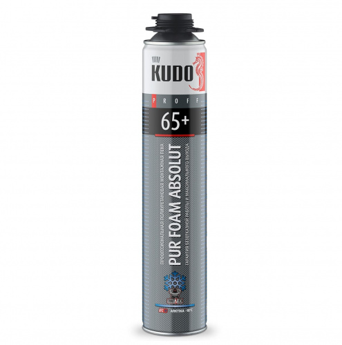 Монтажная пена KUDO PROFF 65+ ARKTIKA 1000 мл