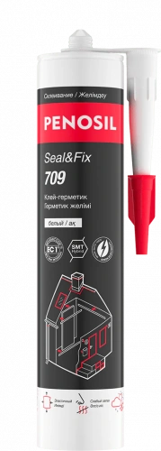 PENOSIL Seal&Fix 709 клей-герметик гибридный эластичный 280 мл белый
