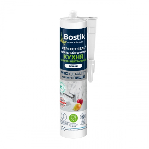 Bostik PERFECT SEAL 280 мл Прозрачный - КУХНЯ СИЛИКОН НЕЙТРАЛЬНЫЙ