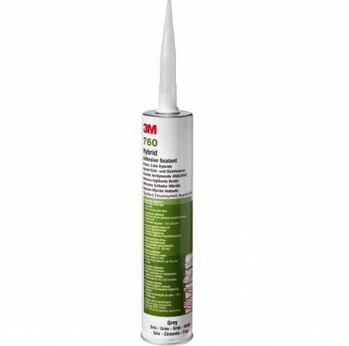 3M 760 Гибридный клей-герметик - 295 мл, черный