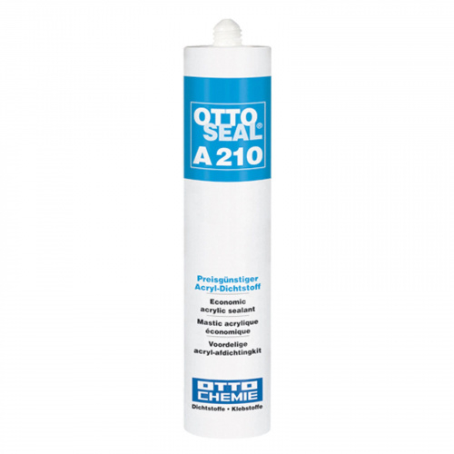 OTTOSEAL A210 Экономичный акриловый герметик 310 мл Белый S27-04-C01