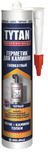 Tytan Professional Для каминов герметик силикатный черный 280 мл