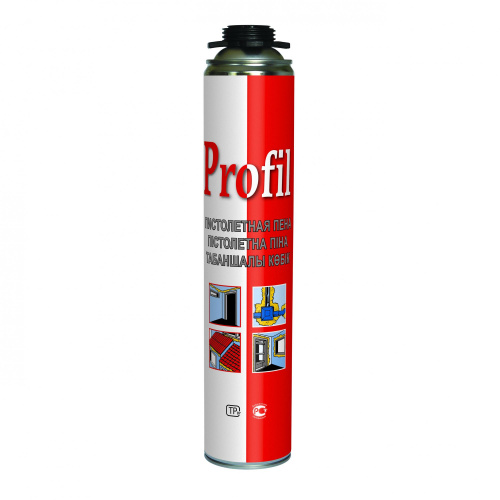 Пистолетная монтажная пена SOUDAL Profil зимняя 625 мл