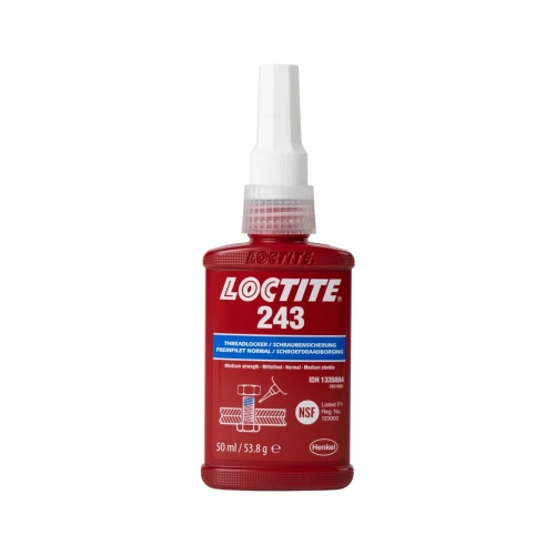 Loctite 243 подходит для всех металлических резьбовых соединений 50 мл