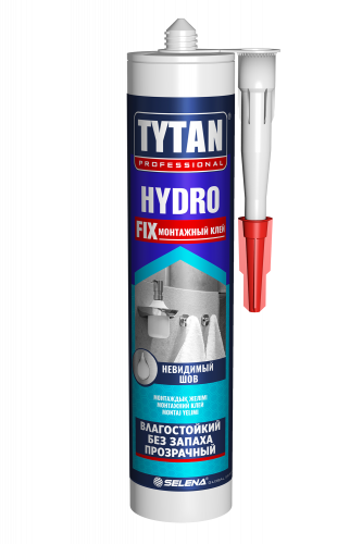 Монтажный клей прозрачный TYTAN HYDRO FIX 310 мл