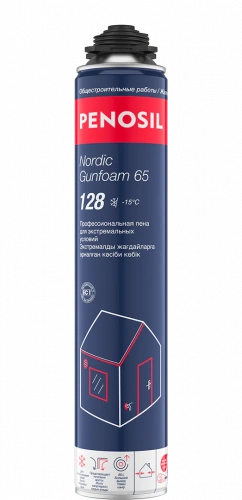 PENOSIL Nordic Gunfoam 65 128 Winter, пена монтажная профессиональная -15°C + 30°C  