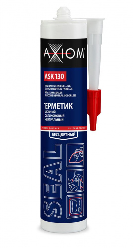 AXIOM ASK130 - Герметик высокотемпературный бесцветный RTV 280 мл