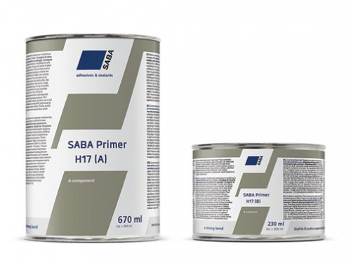SABA Primer H17 двухкомпонентная эпоксидная грунтовка для пористых поверхностей. 4,5 л