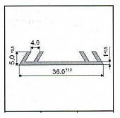 Лента EPDM 36 мм