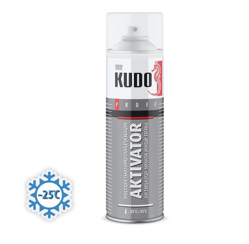 Активатор монтажной пены KUDO MONTAGESCHAUM AKTIVATOR 650 мл