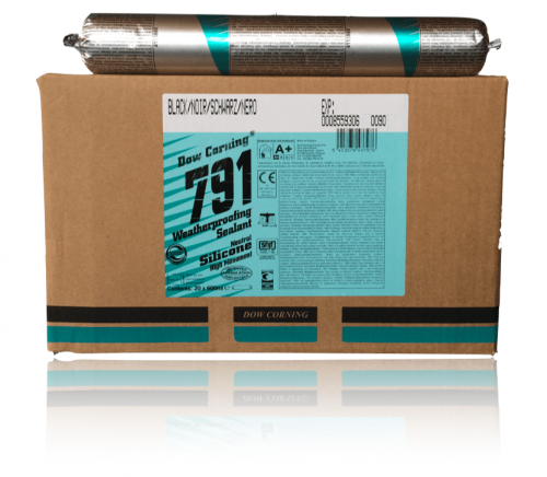Dow Corning 791 Силиконовый герметик для структурного остекления Серый 310 мл