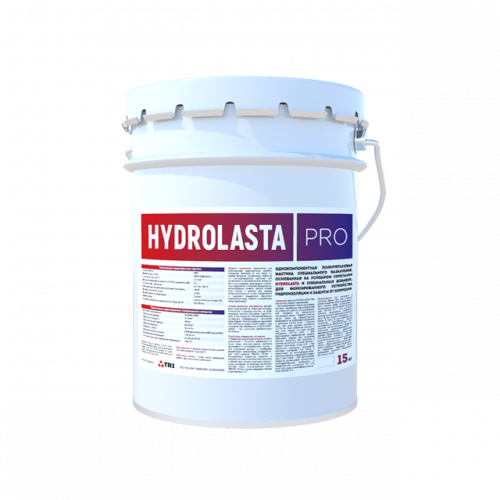 HYDROLASTA – Полиуретановая мастика для гидроизоляции 15 кг
