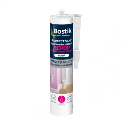 Bostik PERFECT SEAL 280 мл Белый - ДЕКОР АКРИЛ УНИВЕРСАЛЬНЫЙ