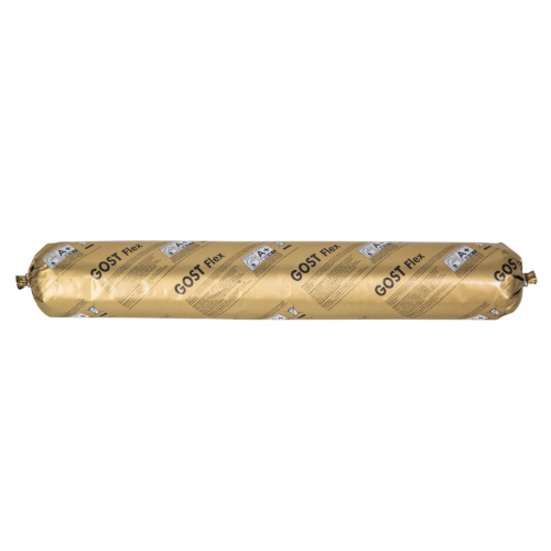 Герметик GOSTFLEX PU15 полиуретановый низкомодульный 600 мл Черный