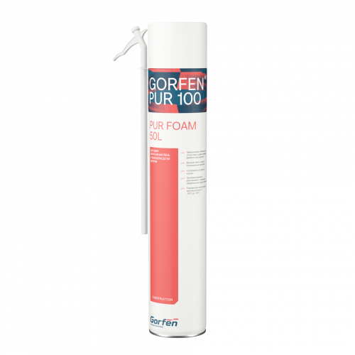 GORFEN® PUR 100 - Бытовая монтажная пена 50 л